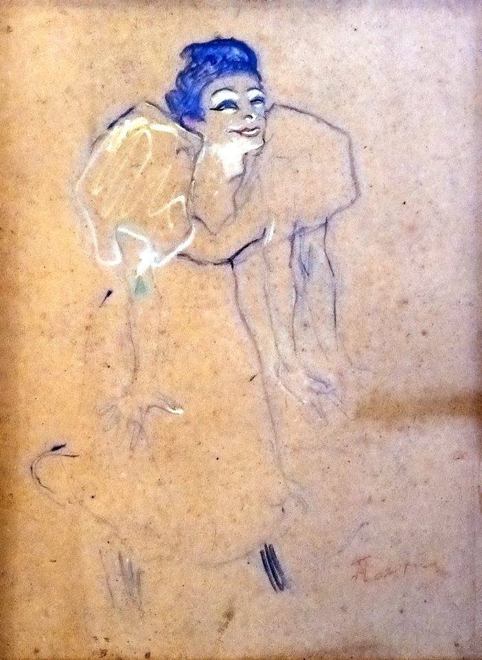 (Albi) Mademoiselle Polaire 1895 - Toulouse-Lautrec - MTL.186