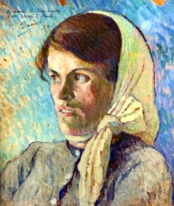 (Albi) Tête de jeune femme (1892) Daniel de Monfreid MTL.332