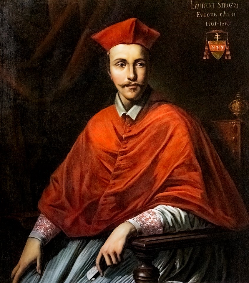 (Albi) Portrait du cardinal Laurent Strozzi - Palais de la Berbie