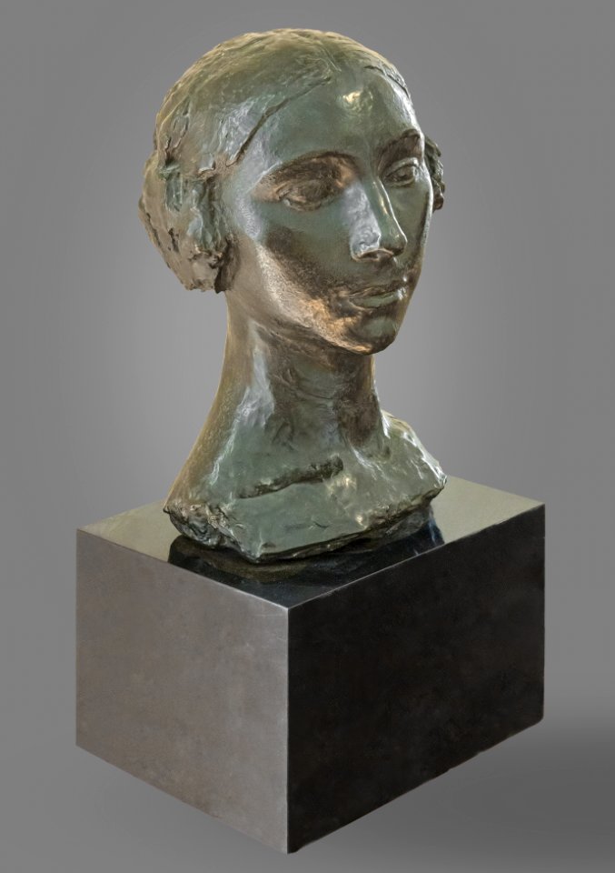 (Albi) Tête de femme, Simone - Charles Despiau Bronze MTL.inv.132