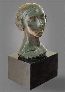 (Albi) Tête de femme, Simone - Charles Despiau Bronze MTL.inv.132