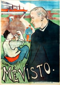 (Albi) Mévisto - Henri-Gabriel Ibels 1892 Lithographie