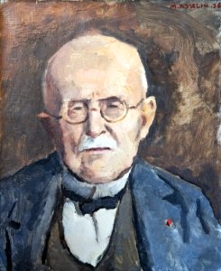 (Albi) Portrait du professeur Branly (1936) - Maurice Asselin MTL.26