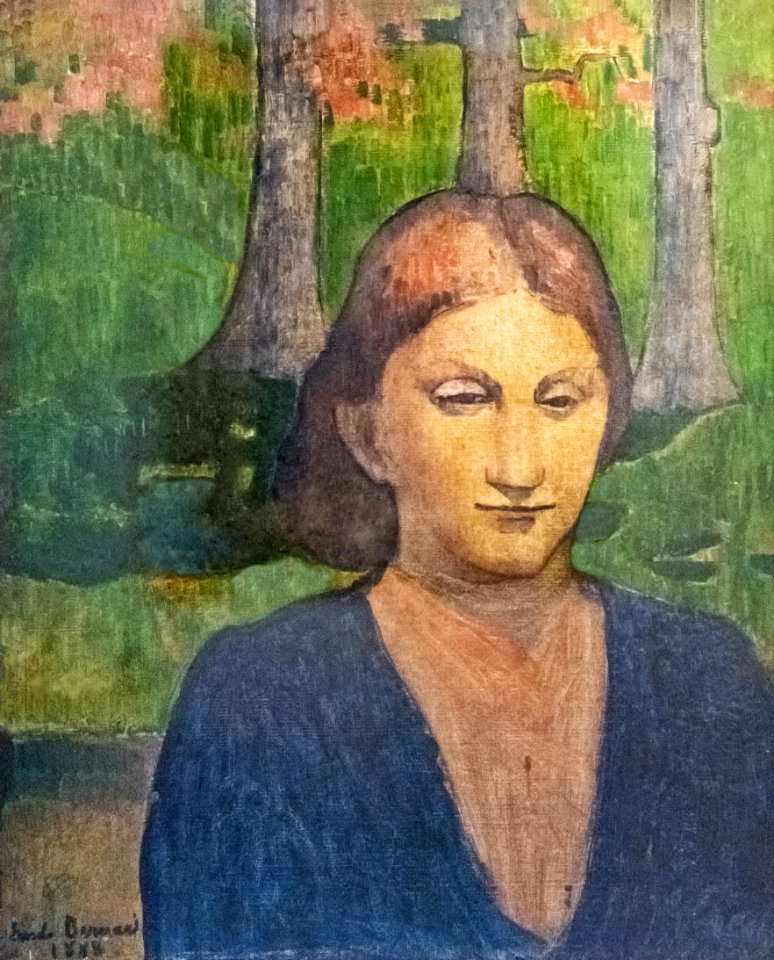 (Albi) Portrait de ma soeur Madeleine (1888) Emile Bernard MTL.inv.mod.64