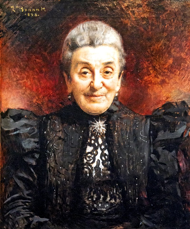 (Albi) Portrait de dame âgée (1898) - Léon Bonnat - Musée d'Orsay