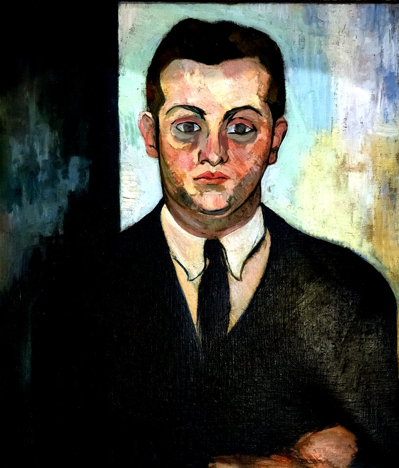 (Albi) Portrait de Louis Moysés, fondateur du Boeuf sur le toit - ~1924 - Suzanne Valadon HsT