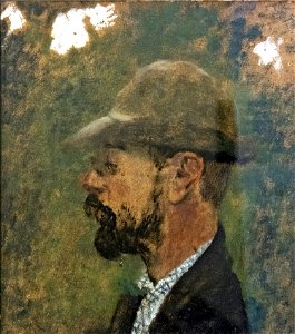 (Albi) Profil de Toulouse-Lautrec (~1898) Edouard Vuillard MTL.inv1.26