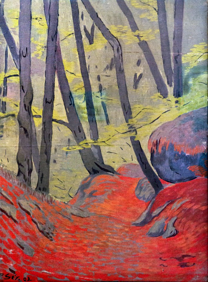 (Albi) Sous-Bois (Le Huelgoate) - Paul Sérusier (1892) MTL.inv.392