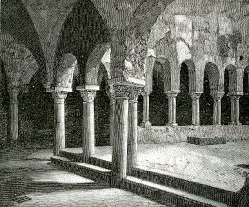 (badia di S. Trinità) il chiostro