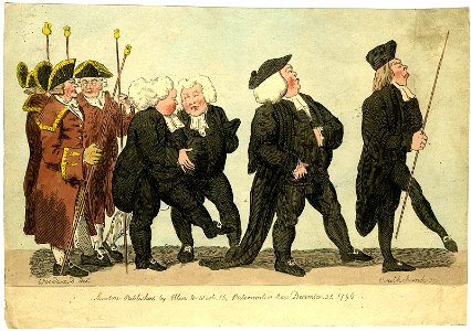 (An Oxford procession.) (BM 1927,0308.124)
