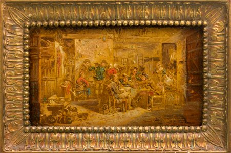 (Cena aldeã de interior), da coleção Museu Histórico Nacional