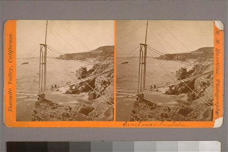 (Coast near Gualala.) Photographer's series Yosemite Valley, California