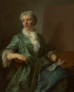 (discard) French School - Portrait of a Woman Artist - 1981.66 - Art Institute of Chicago