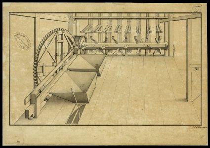 (Engenho de pilões de socar), da Coleção Brasiliana Iconográfica