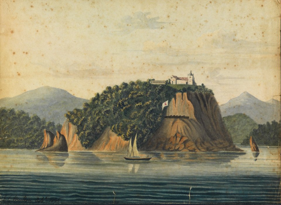 (Ilha de Boa Vaigem), da Coleção Brasiliana Iconográfica