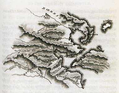 (Geographical Sketch of the Environs of Thermopylae) - Clarke Edward Daniel - 1816