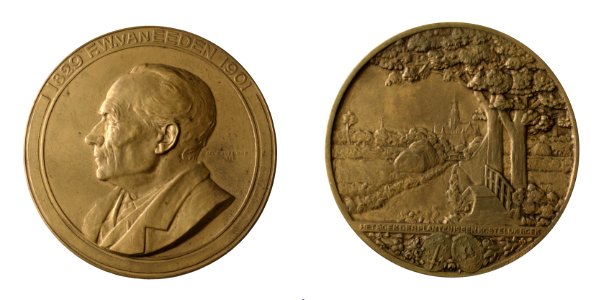 (Koloniaal Museum te Haarlem) v. Eedenpenning, objectnr PA 1790