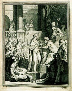 (Le Couronnement du Sultan) - Guer Jean Antoine - 1746