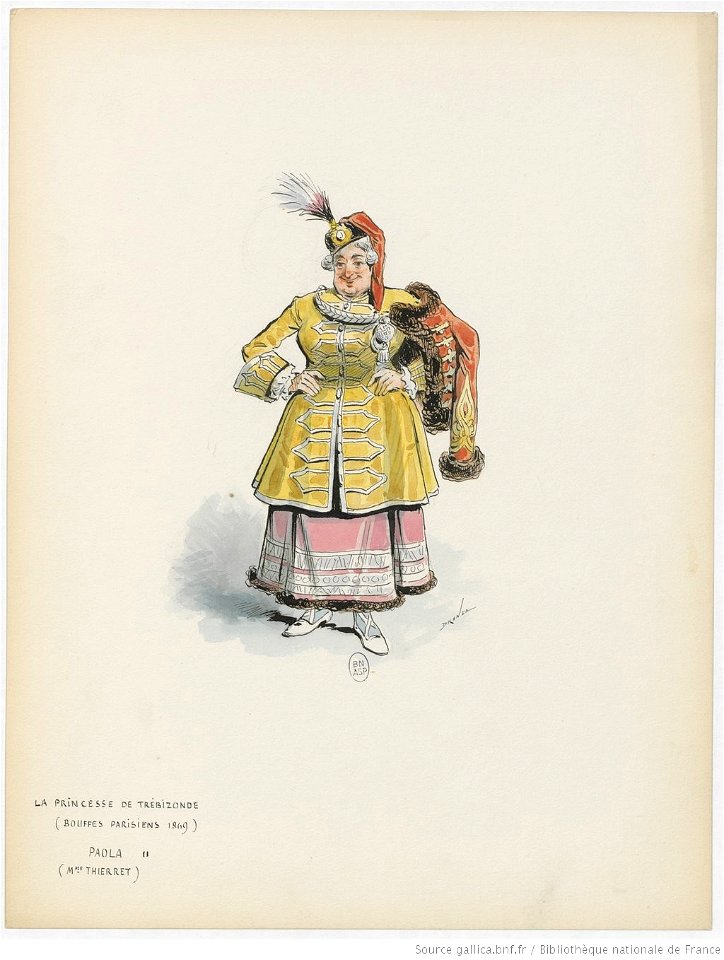 (La princesse de Trébizonde opéra-bouffe (...)Draner (1833-1926) btv1b55003474x