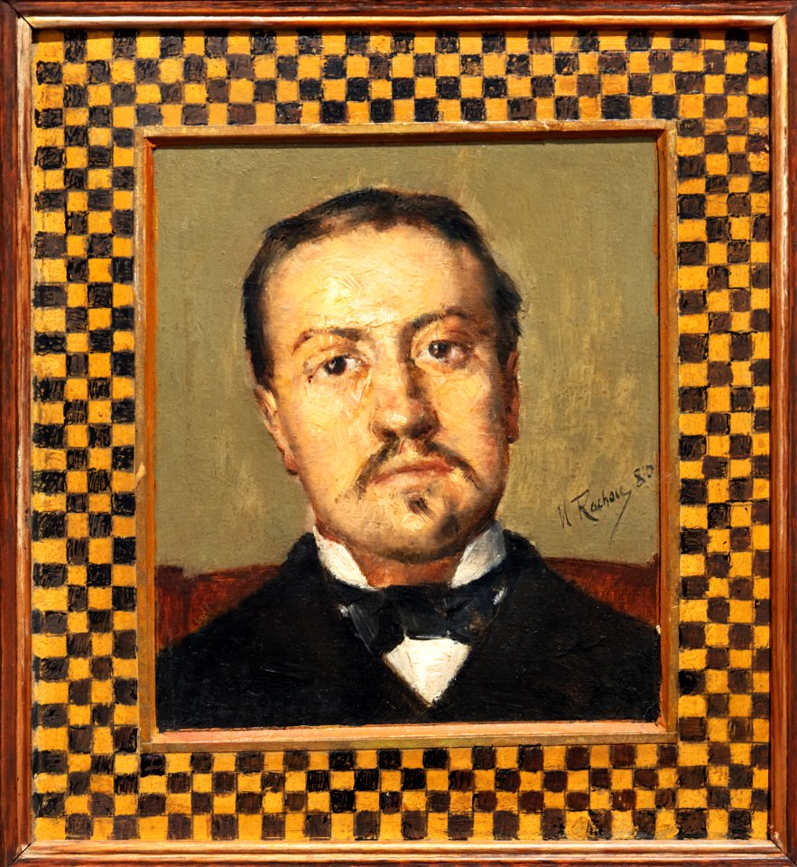 (Lavaur) Portrait de Lucien Hemmer (1880) Henri Rachou