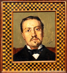 (Lavaur) Portrait de Lucien Hemmer (1880) Henri Rachou