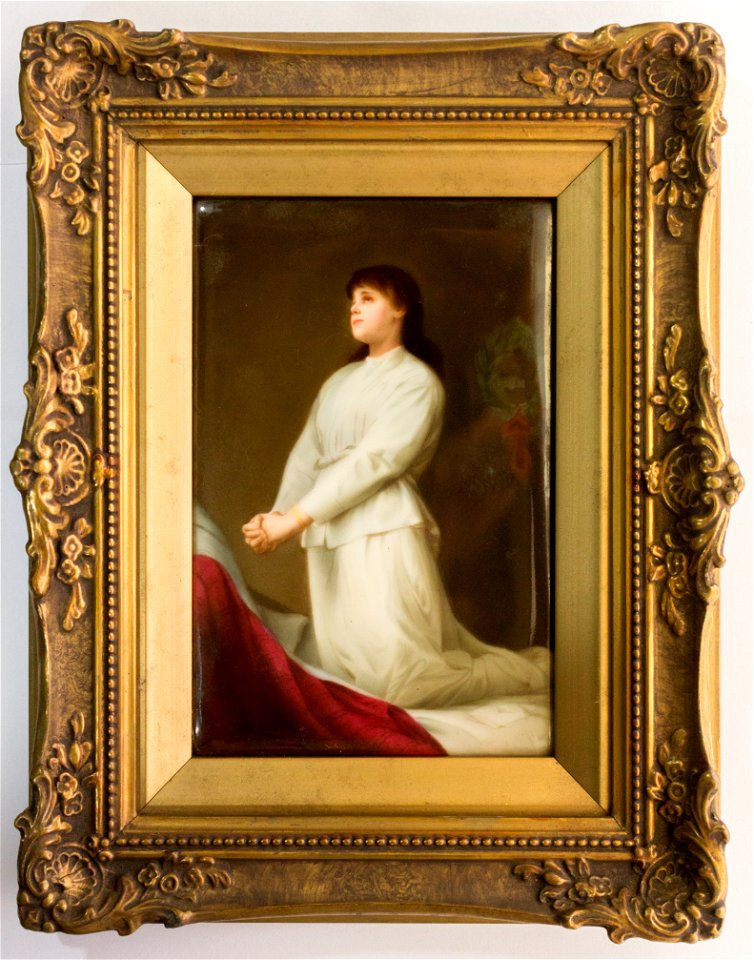 (Mulher ajoelhada), da coleção Museu Histórico Nacional