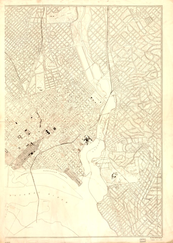 (Map of Washington D.C.). LOC 87691481