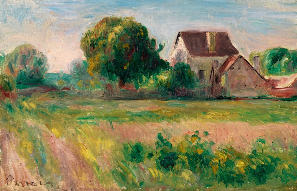 (pierre-auguste renoir maisons a essoyes021701)