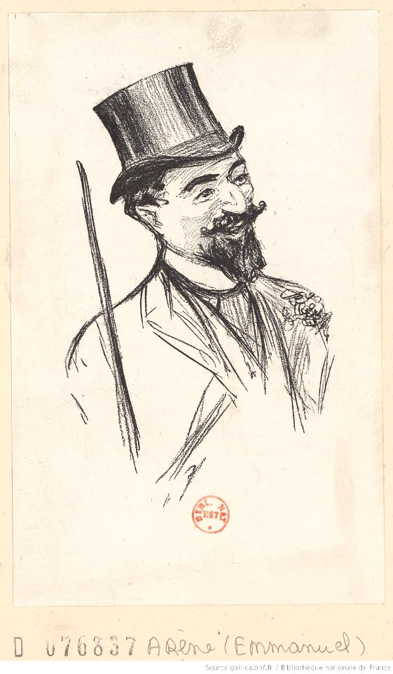 (Recueil Portraits d'Emmanuel Arene (XIXe-XXe (...) btv1b103355236