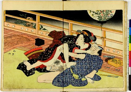 (Shunka shuto) Shiki no nagame (春夏秋冬) 色の詠 (In Praise of Love (in the Four Seasons)) (BM 1981,0813,0.1.2 18)