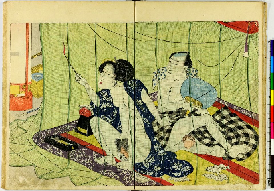 (Shunka shuto) Shiki no nagame (春夏秋冬) 色の詠 (In Praise of Love (in the Four Seasons)) (BM 1981,0813,0.1.2 29)