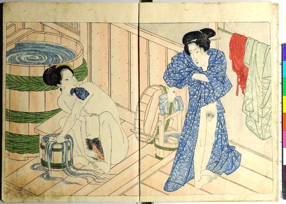 (Shunka shuto) Shiki no nagame (春夏秋冬) 色の詠 (In Praise of Love (in the Four Seasons)) (BM 1981,0813,0.1.2 19)
