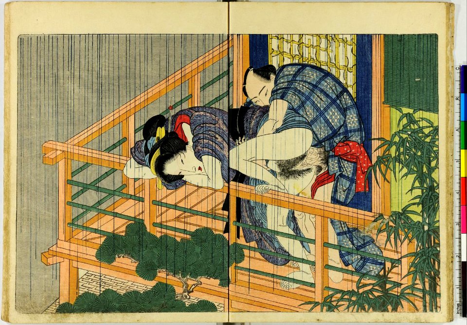 (Shunka shuto) Shiki no nagame (春夏秋冬) 色の詠 (In Praise of Love (in the Four Seasons)) (BM 1981,0813,0.1.2 35)