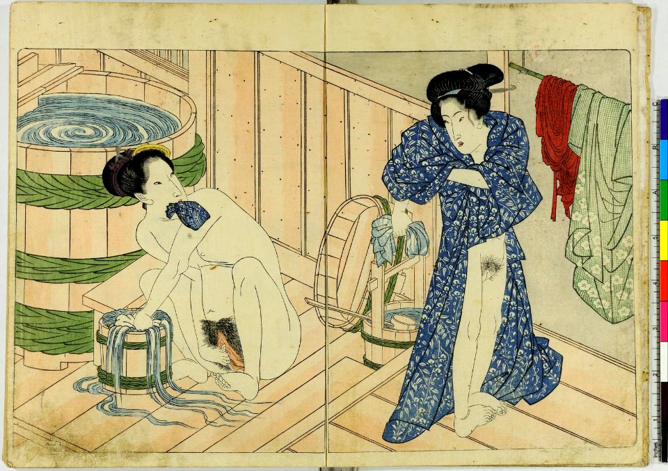 (Shunka shuto) Shiki no nagame (春夏秋冬) 色の詠 (In Praise of Love (in the Four Seasons)) (BM 1981,0813,0.1.2 23)