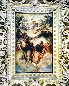 (Venice) Giove consegna a Venezia il dominio dell'Adriatico (1714) - Nicolo Bambini