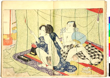 (Shunka shuto) Shiki no nagame (春夏秋冬) 色の詠 (In Praise of Love (in the Four Seasons)) (BM 1981,0813,0.1.2 22)