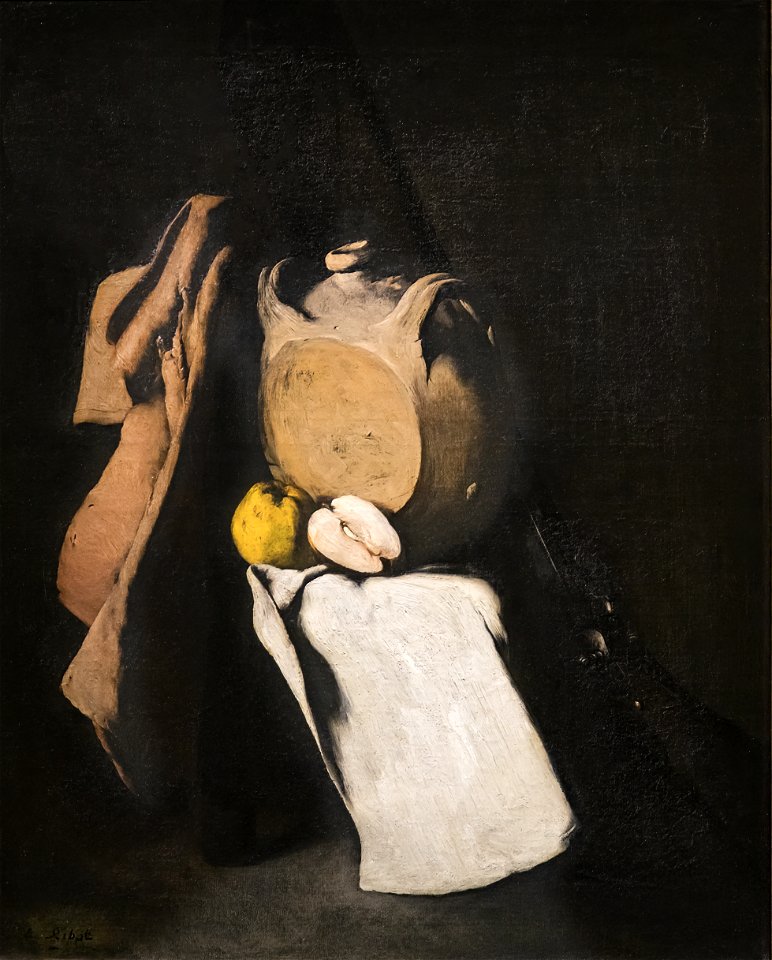 (Toulouse) Nature morte (La Gibecière) Théodule Ribot - Paris, musée Rodin