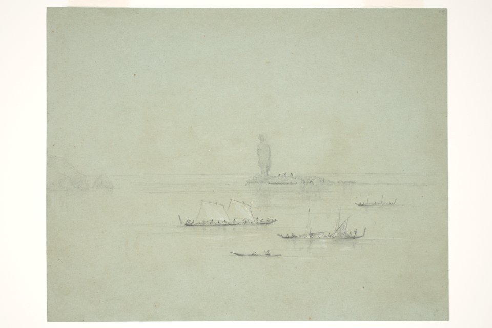 (Statue Rock Manaia, Thames)