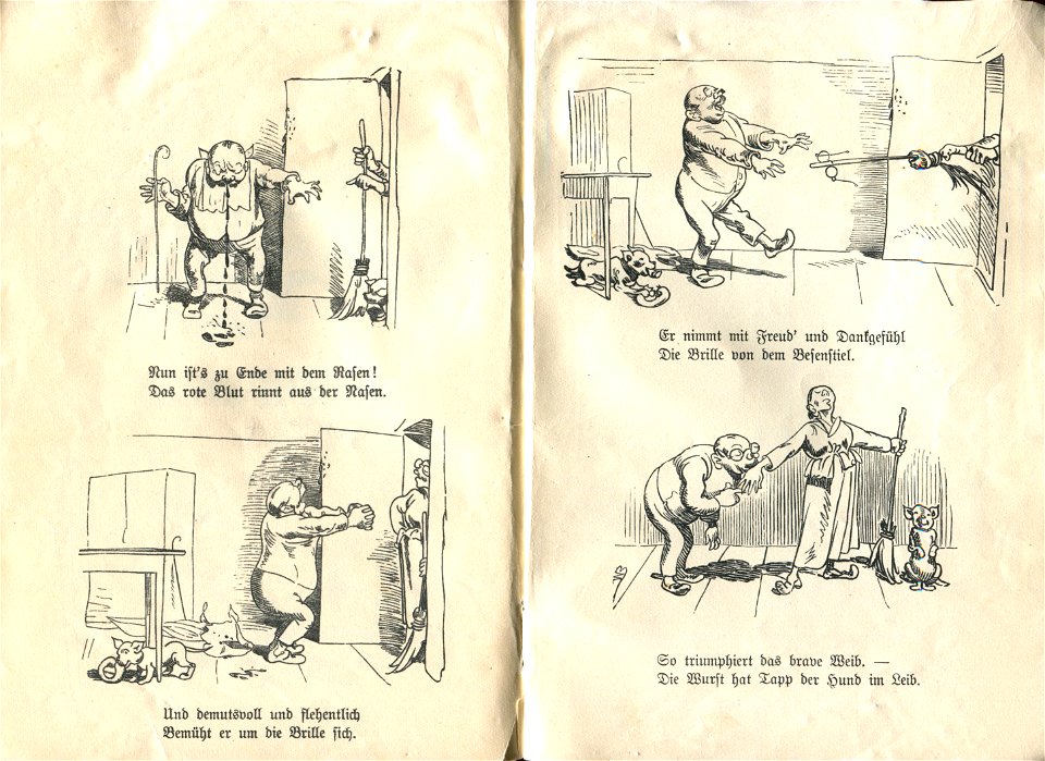 (wilhelm busch)das warme bad 29