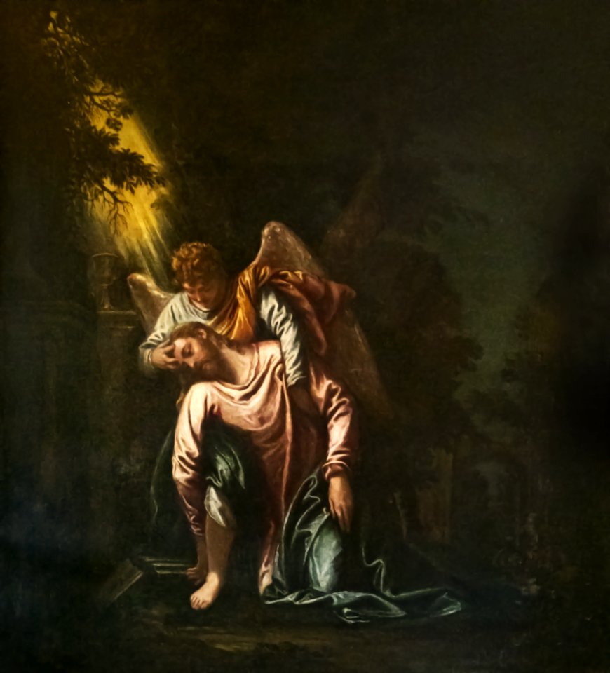 (Venice) Cristo che prega nell'orto (1580-90 ca) - Veronese