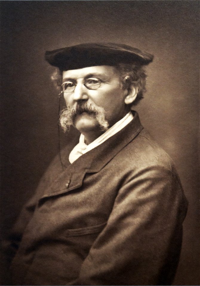 (Toulouse) Théodule Ribot vers 1880 par Ferdinand Mulnier - Paris musée d'Orsay