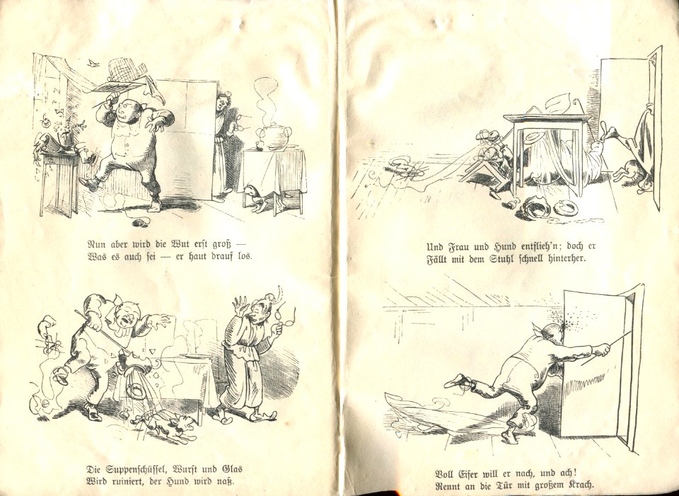 (wilhelm busch)das warme bad 28