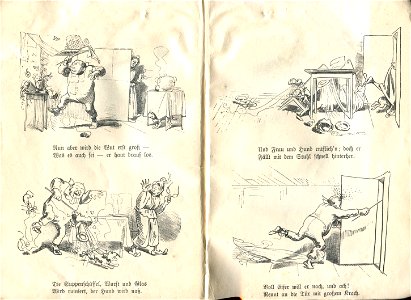 (wilhelm busch)das warme bad 28