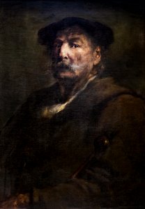 (Toulouse) Théodule Ribot - Autoportrait (1887-90) - Colombes, Musée d'art et d'histoire