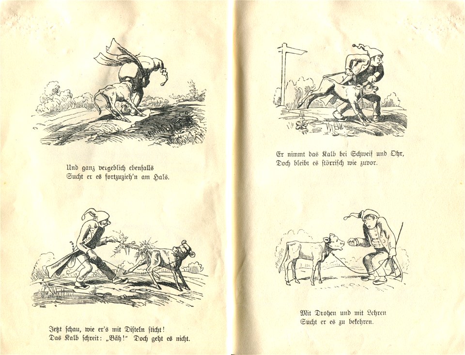 (wilhelm busch)das warme bad 10