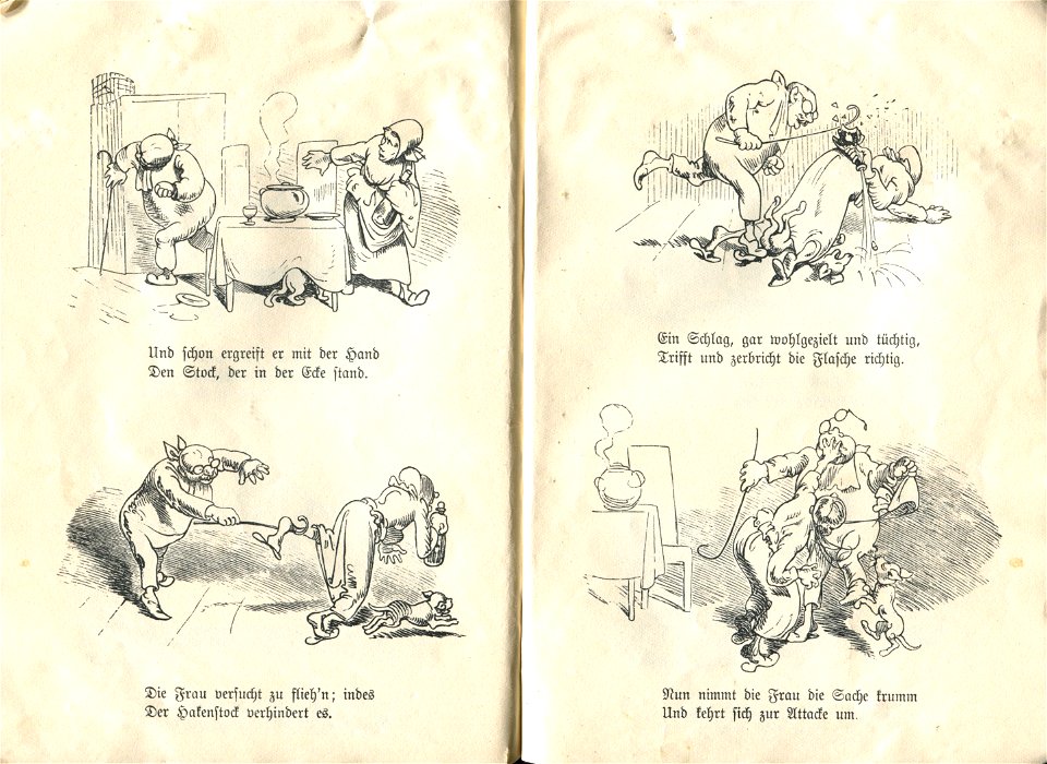 (wilhelm busch)das warme bad 26