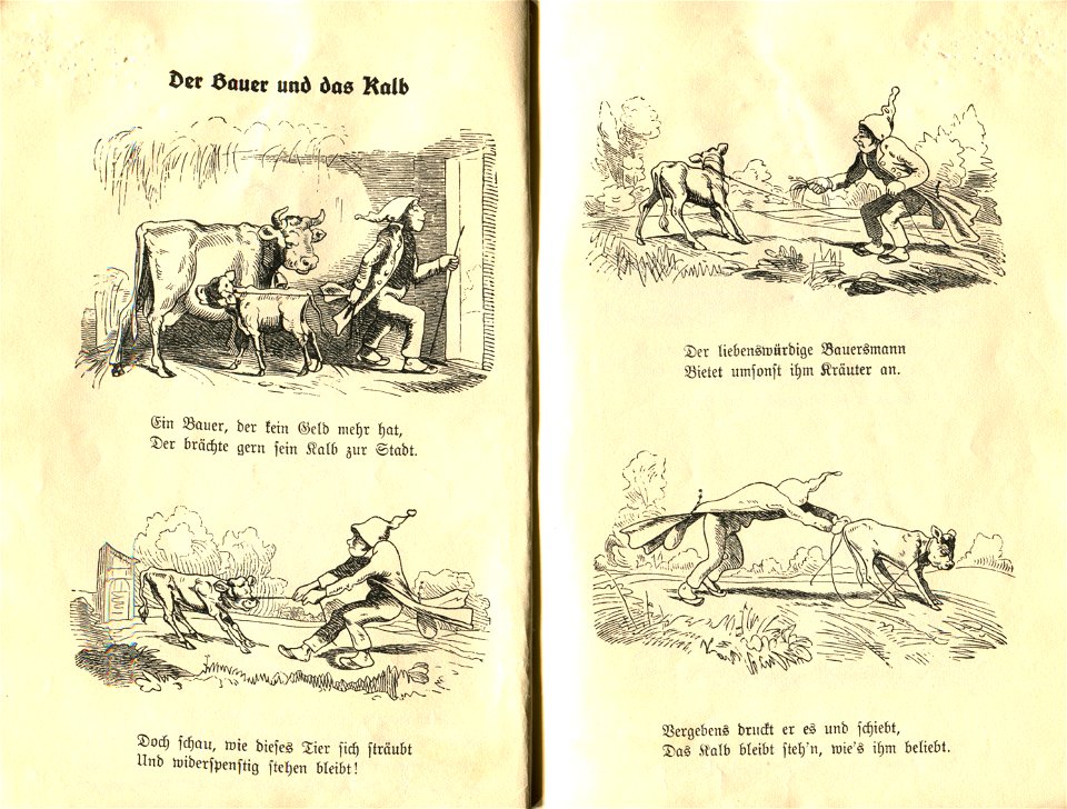 (wilhelm busch)das warme bad 09