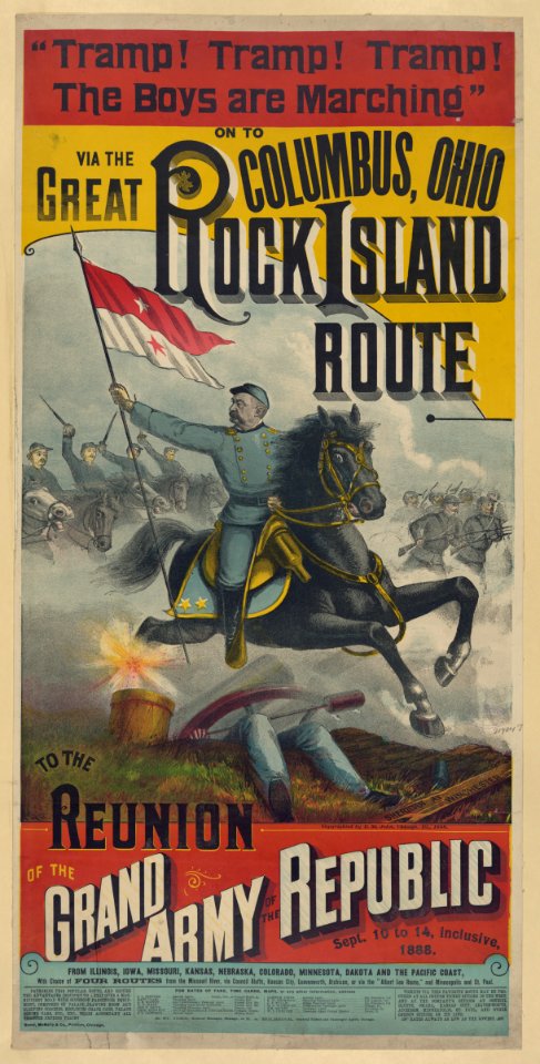 .. The Great Rock Island route to the reunion of the Grand Army of the Republic.. LCCN2003677584