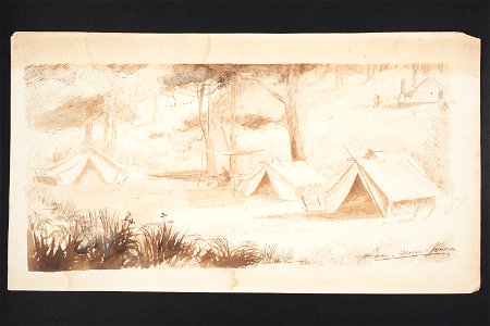 -Bush camp with tents- (48753230036)