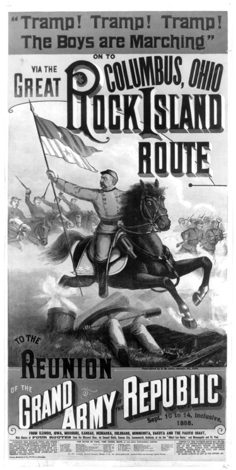 .. The Great Rock Island route to the reunion of the Grand Army of the Republic LCCN2003677584